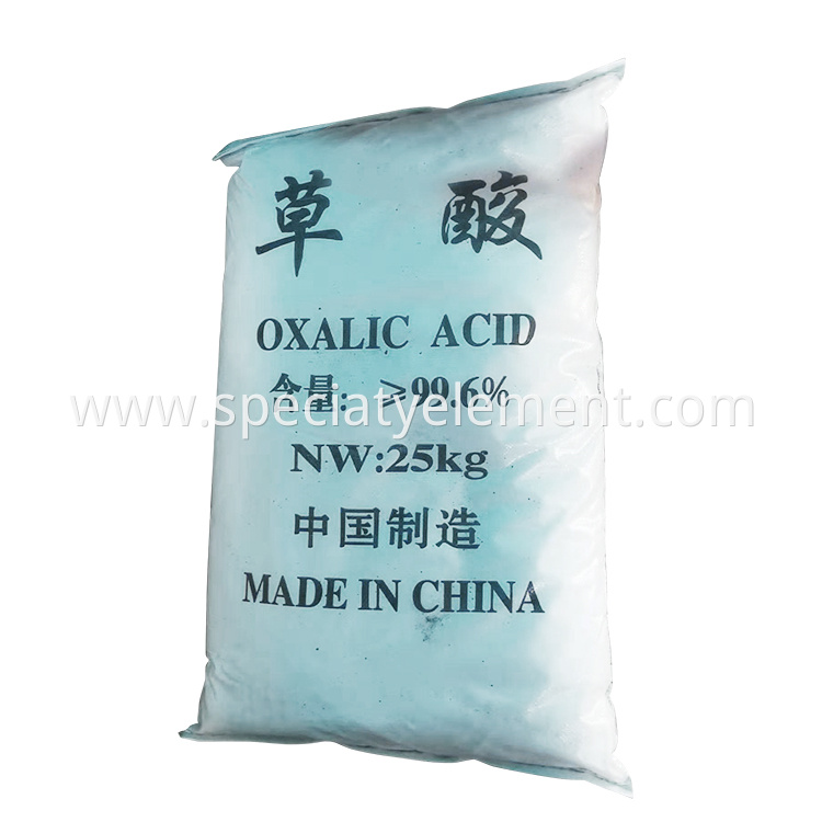 White Crystal Powder 99.6% Oxalic Acid Industrial Grade